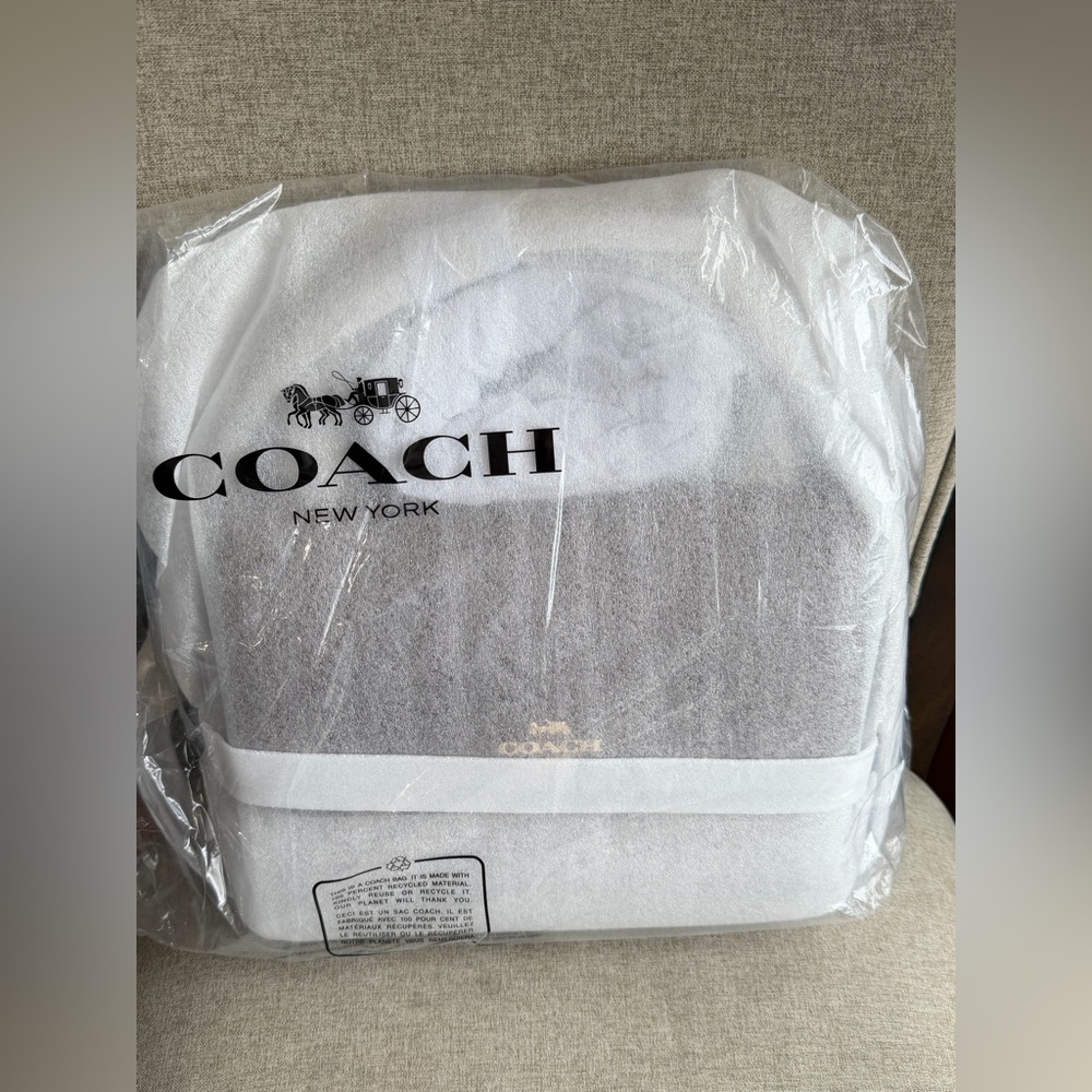 NWT！COACH Klare Top Handle Bag In Signature Canvas（COACH CY687）fast - Picture 8 of 10